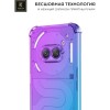 Силиконовый чехол для Nothing Phone (2a) Krieger Mix 1.5мм противоударный Фиолетово-синий
