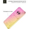 Силиконовый чехол для Nothing Phone (2a) Krieger Mix 1.5мм противоударный Розово-золотой