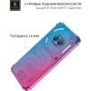 Силиконовый чехол для Nothing Phone (2a) Krieger Mix 1.5мм противоударный Сине-розовый
