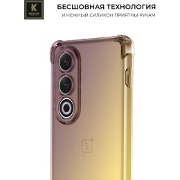 Силиконовый чехол для OnePlus Ace 3V Krieger Mix 1.5мм противоударный Матово-золотой