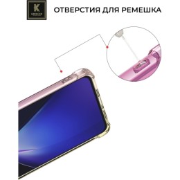 Силиконовый чехол для OnePlus Ace 3V Krieger Mix 1.5мм противоударный Розово-золотой