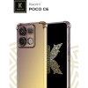 Силиконовый чехол для Xiaomi Poco X6 Krieger Mix 1.5мм противоударный Матово-золотой