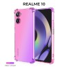 Силиконовый чехол для Realme 10 4G Krieger Mix 1.5мм противоударный Розово фиолетовый