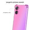 Силиконовый чехол для Realme 10 4G Krieger Mix 1.5мм противоударный Розово фиолетовый