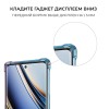 Силиконовый чехол для Realme 11 Pro / Realme 11 Pro+ Krieger Mix 1.5мм противоударный Сине розовый