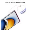 Силиконовый чехол для Realme 11 Pro / Realme 11 Pro+ Krieger Mix 1.5мм противоударный Сине розовый