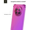 Силиконовый чехол для Realme 12 Krieger Mix 1.5мм противоударный Розово-фиолетовый