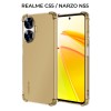 Силиконовый чехол для Realme C55 / Narzo N55 Krieger Mix 1.5мм противоударный Прозрачный