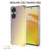 Силиконовый чехол для Realme C55 / Narzo N55 Krieger Mix 1.5мм противоударный Матово золотой