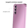 Силиконовый чехол для Samsung Galaxy A05S Krieger Mix 1.5мм противоударный Прозрачный