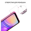 Силиконовый чехол для Samsung Galaxy A05S Krieger Mix 1.5мм противоударный Прозрачный