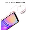 Силиконовый чехол для Samsung Galaxy A05S Krieger Mix 1.5мм противоударный Матово-золотой