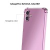 Силиконовый чехол для Samsung Galaxy A05 Krieger Mix 1.5мм противоударный Прозрачный