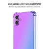 Силиконовый чехол для Samsung Galaxy A05 Krieger Mix 1.5мм противоударный Фиолетово-синий