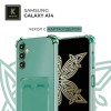 Силиконовый чехол для Samsung Galaxy A14 Krieger с кардхолдером Зеленый