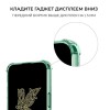 Силиконовый чехол для Samsung Galaxy A14 Krieger с кардхолдером Зеленый