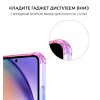 Силиконовый чехол для Samsung Galaxy A15 Krieger Mix 1.5мм противоударный Сине-розовый