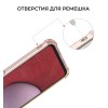 Силиконовый чехол для Samsung Galaxy M54 5G Krieger Mix 1.5мм противоударный Матово золотой