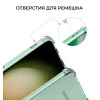Силиконовый чехол для Samsung Galaxy S23 FE Krieger Mix 1.5мм противоударный Прозрачный