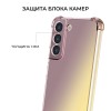 Силиконовый чехол для Samsung Galaxy S23 FE Krieger Mix 1.5мм противоударный Матово золотой