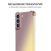 Силиконовый чехол для Samsung Galaxy S23 FE Krieger Mix 1.5мм противоударный Матово золотой