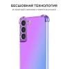 Силиконовый чехол для Samsung Galaxy S23 FE Krieger Mix 1.5мм противоударный Фиолетово синий