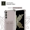 Силиконовый чехол для Samsung Galaxy S24+ Krieger с кардхолдером Серый