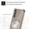 Силиконовый чехол для Samsung Galaxy S24+ Krieger с кардхолдером Серый