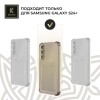 Силиконовый чехол для Samsung Galaxy S24+ Krieger с кардхолдером Серый