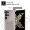 Силиконовый чехол для Samsung Galaxy S24 Ultra Krieger с кардхолдером Серый