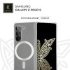 Силиконовый чехол для Samsung Galaxy Z Fold 5 Krieger Mix 1.5мм с магнитом Прозрачный
