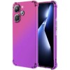 Силиконовый чехол для Tecno Pova 6 Pro 5G Krieger Mix 1.5мм противоударный Розово-фиолетовый