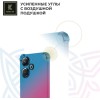 Силиконовый чехол для Tecno Pova 6 Pro 5G Krieger Mix 1.5мм противоударный Сине-розовый