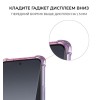 Силиконовый чехол для Xiaomi 13T / Xiaomi 13T Pro Krieger Mix 1.5мм противоударный Сине-розовый