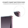 Силиконовый чехол для Xiaomi 13T / Xiaomi 13T Pro Krieger Mix 1.5мм противоударный Розово-зеленый