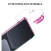 Силиконовый чехол для Xiaomi 13T / Xiaomi 13T Pro Krieger Mix 1.5мм противоударный Розово-зеленый