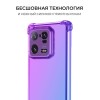 Силиконовый чехол для Xiaomi 13T / Xiaomi 13T Pro Krieger Mix 1.5мм противоударный Фиолетово-синий