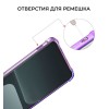 Силиконовый чехол для Xiaomi 13T / Xiaomi 13T Pro Krieger Mix 1.5мм противоударный Фиолетово-синий