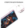 Силиконовый чехол для Xiaomi Poco X5 Pro 5G Krieger Mix 1.5мм противоударный Розово зеленый