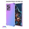 Силиконовый чехол для Xiaomi Poco X5 Pro 5G Krieger Mix 1.5мм противоударный Фиолетово синий