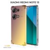 Силиконовый чехол для Xiaomi Redmi Note 13 Krieger Mix 1.5мм противоударный Матово-золотой