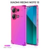 Силиконовый чехол для Xiaomi Redmi Note 13 Krieger Mix 1.5мм противоударный Розово-фиолетовый