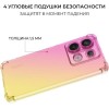 Силиконовый чехол для Xiaomi Redmi Note 13 Pro 5G Krieger Mix 1.5мм противоударный Розово-золотой