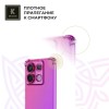 Силиконовый чехол для Xiaomi Redmi Note 13 Pro Krieger Mix 1.5мм противоударный Розово-фиолетовый