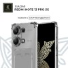 Силиконовый чехол для Xiaomi Redmi Note 13 Pro Krieger с кардхолдером Прозрачный