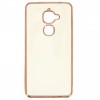 Силиконовый чехол для LeEco (LeTV) Le 2 Pro X620 Hallsen Прозрачный с красными краями