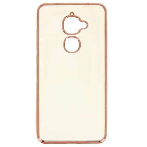 Силиконовый чехол для LeEco (LeTV) Le 2 Pro X620 Hallsen Прозрачный с красными краями