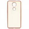 Силиконовый чехол для LeEco (LeTV) Le 2s Hallsen Прозрачный с красными краями