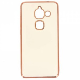 Силиконовый чехол для LeEco Le Max 2 Hallsen Прозрачный с красными краями
