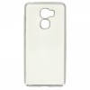Силиконовый чехол для LeEco (LeTV) Le Pro 3 Hallsen Прозрачный с серебристыми краями